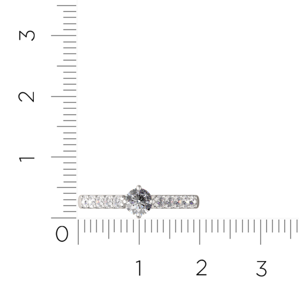 Кольцо 2D00559.14K.W.ZZ