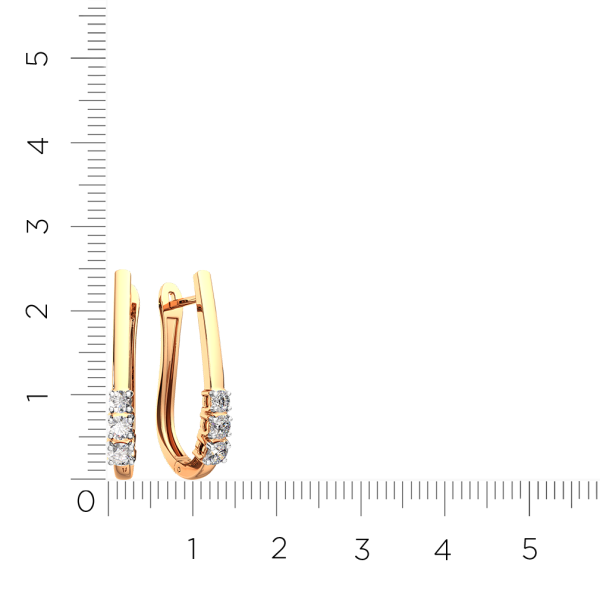Серьги 3101140.14K.R.ZZ