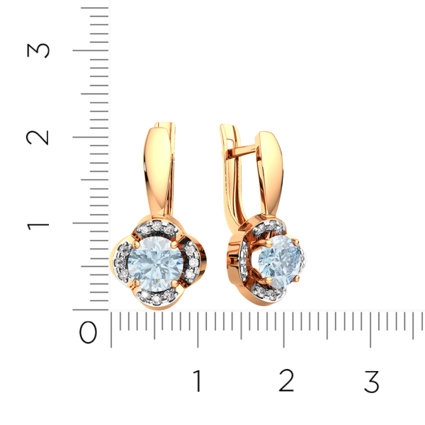 Серьги 3S40259.14K.R.ZZ Серьги 3S40259.14K.R.ZZ