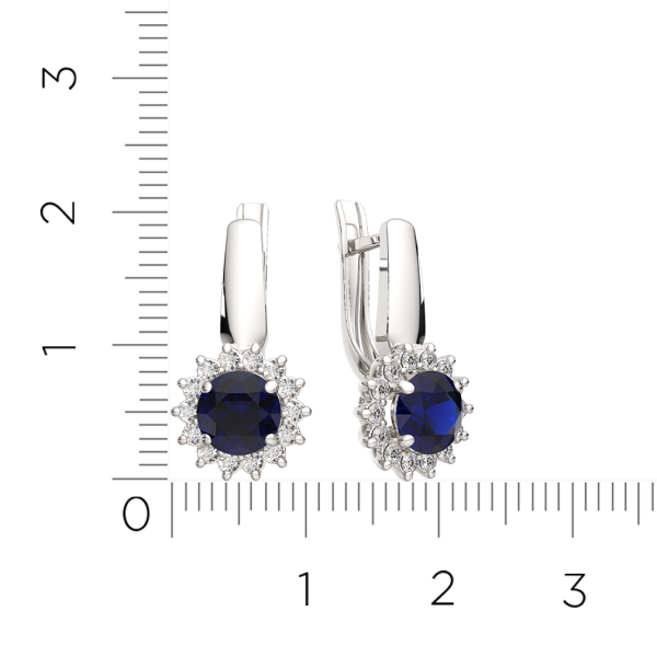 Серьги 3D10129.14K.W.ZZ