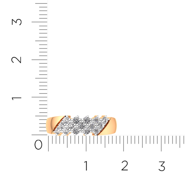 Кольцо 210908.14K.R.ZZ