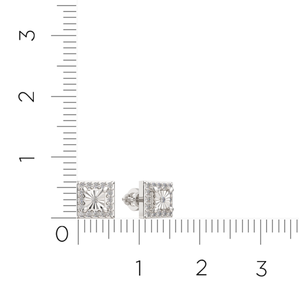 Серьги 3D00488.14K.W.ZZ