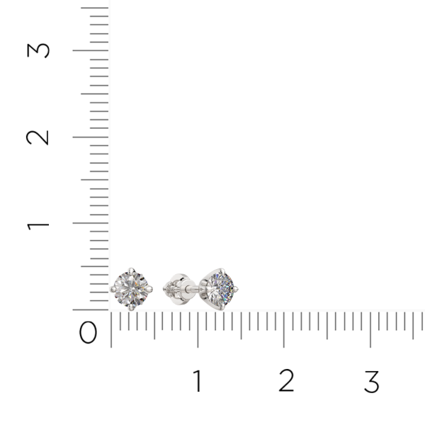 Серьги 310773.14K.W Серьги 310773.14K.W