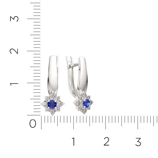 Серьги 3D10142.14K.W.ZZ Серьги 3D10142.14K.W.ZZ