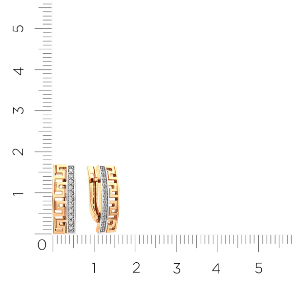 Серьги 3101482.14K.R.ZZ