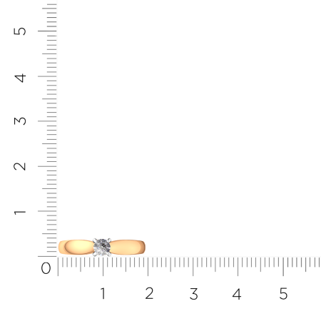 Кольцо 2D00298.14K.R.ZZ Кольцо 2D00298.14K.R.ZZ