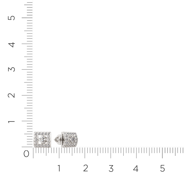 Серьги 3D00357.14K.W.ZZ