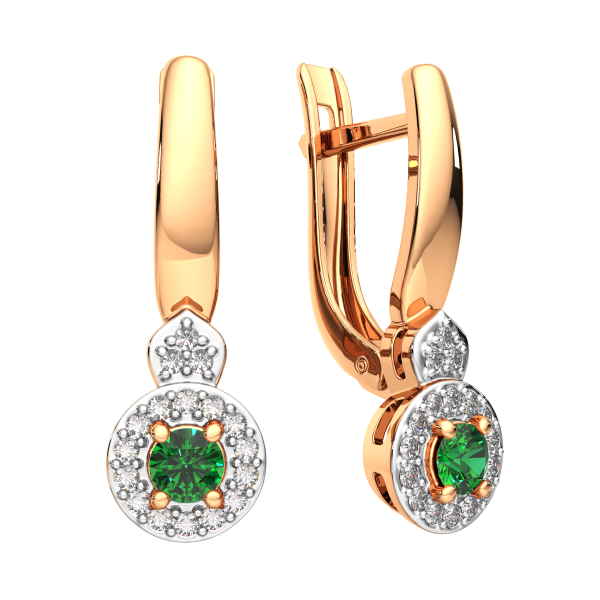 Серьги 3D20175.14K.R.ZZ Серьги 3D20175.14K.R.ZZ