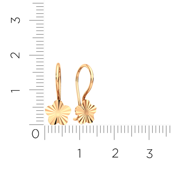 Серьги 3900124.14K.R.ZZ Серьги 3900124.14K.R.ZZ