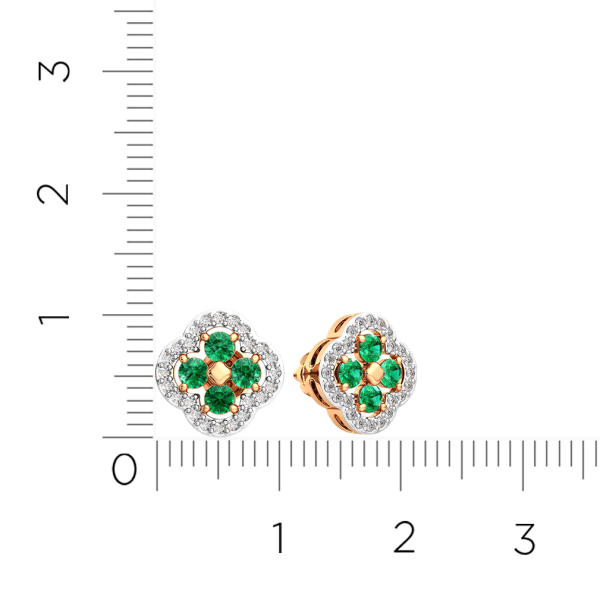 Серьги 3D20243.14K.R.ZZ Серьги 3D20243.14K.R.ZZ