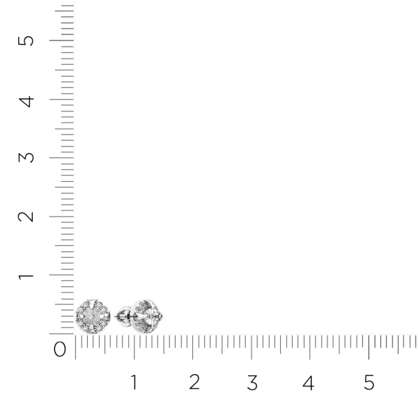 Серьги 3D00366.14K.W.ZZ