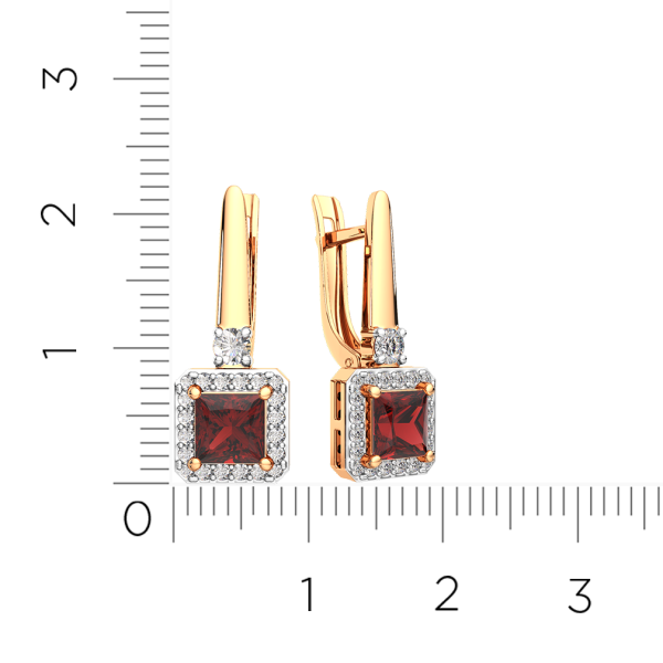 Серьги 3S50242.14K.R.ZZ Серьги 3S50242.14K.R.ZZ