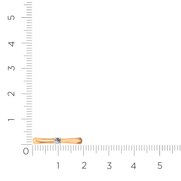 Кольцо 2D00261.14K.R.ZZ