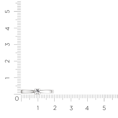 Кольцо 2D00278.14K.W.ZZ