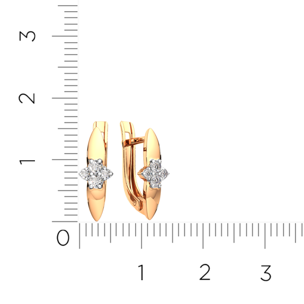 Серьги 3101579.14K.R Серьги 3101579.14K.R