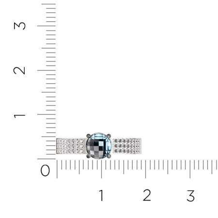 Кольцо 2D41199.14K.W.ZZ