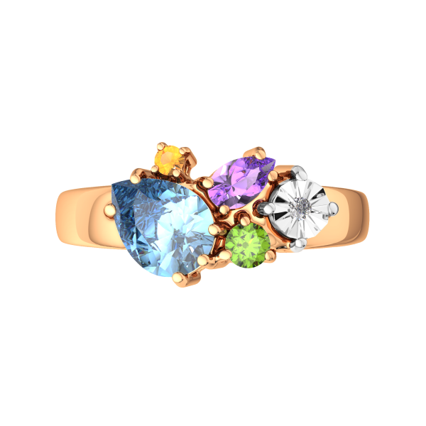 Кольцо 2DS014.14K.B.ZZ