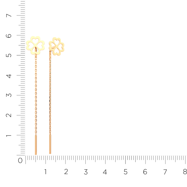Серьги 3900179.14K.R.ZZ Серьги 3900179.14K.R.ZZ