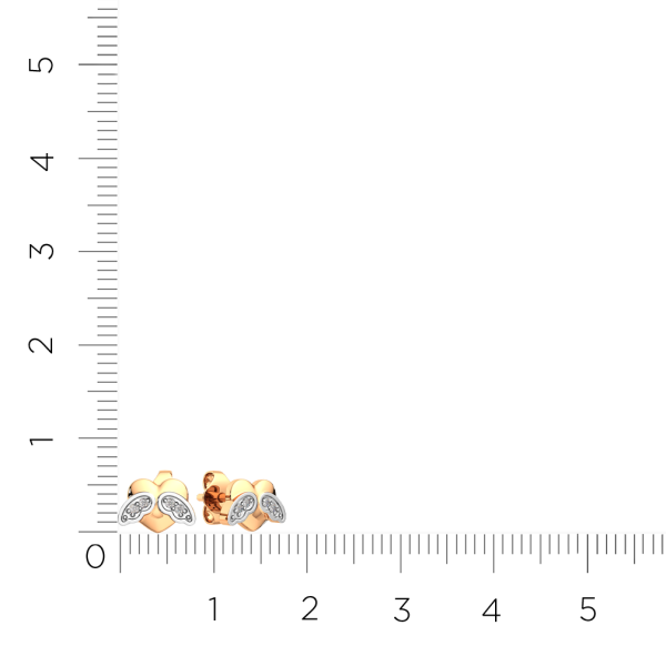 Серьги 3101538.14K.R Серьги 3101538.14K.R