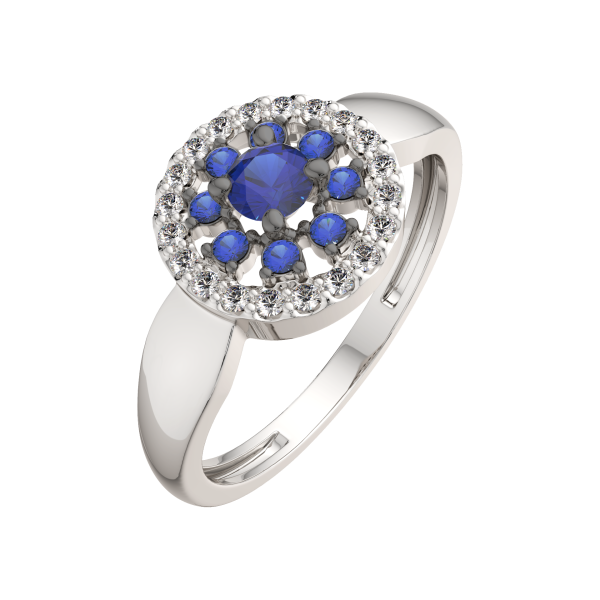 Кольцо 2D10255.14K.W.ZZ