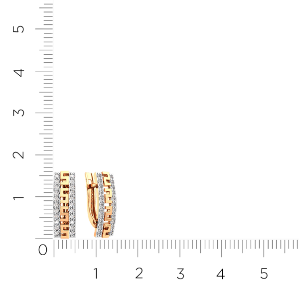 Серьги 3101494.14K.R Серьги 3101494.14K.R