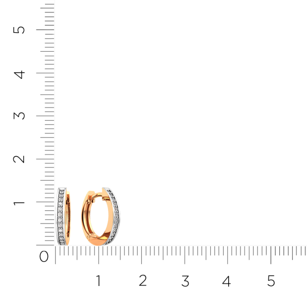 Серьги 3D00410.14K.R Серьги 3D00410.14K.R