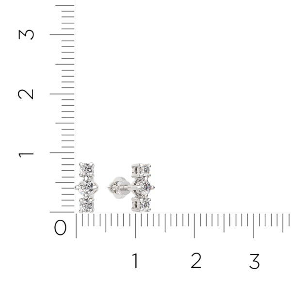 Серьги 3D00153.14K.W.ZZ Серьги 3D00153.14K.W.ZZ