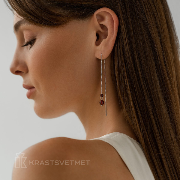 Серьги НС 22-389К7Ю-3