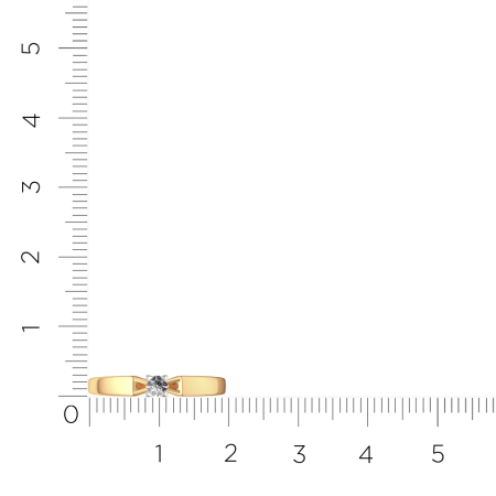 Кольцо 2D00279.14K.B.ZZ