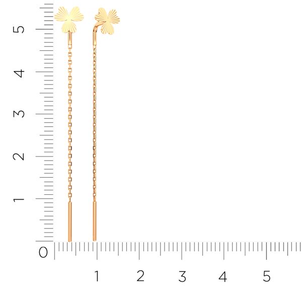 Серьги 3900176.14K.R.ZZ