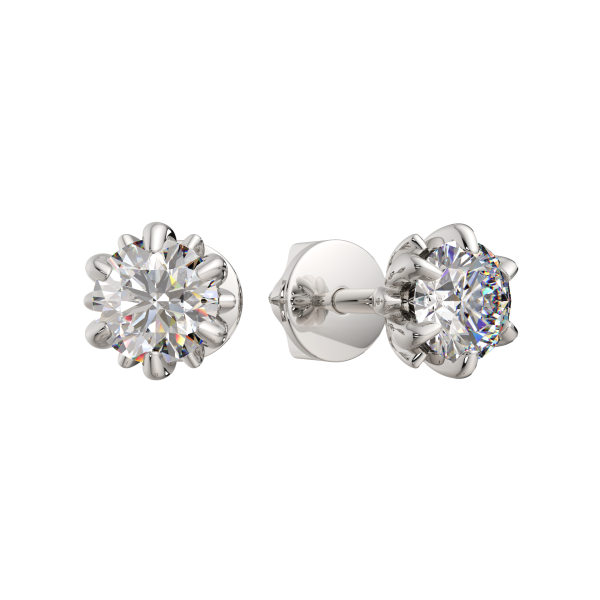 Серьги 3D00523.14K.W Серьги 3D00523.14K.W