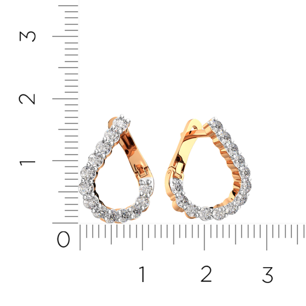 Серьги 3101678.14K.R.ZZ Серьги 3101678.14K.R.ZZ