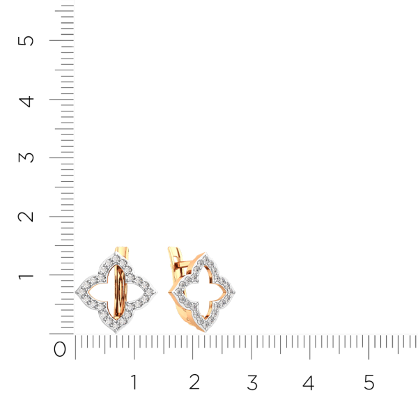 Серьги 3101522.14K.R Серьги 3101522.14K.R