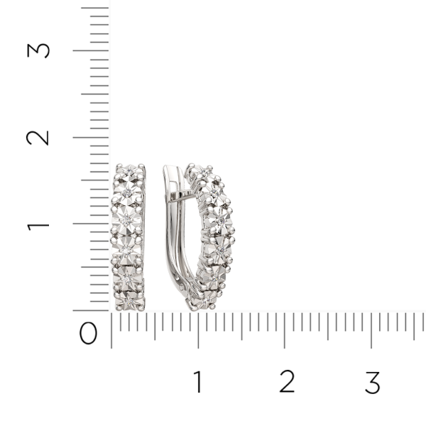 Серьги 3D00614.14K.W.ZZ