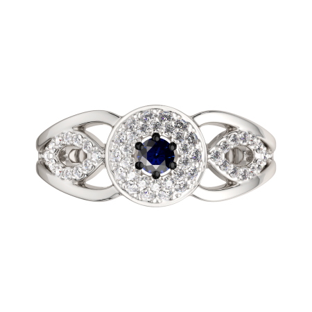 Кольцо 2D10124.14K.W.ZZ