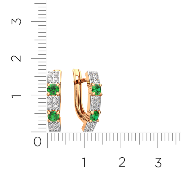 Серьги 3D20141.14K.R.ZZ Серьги 3D20141.14K.R.ZZ