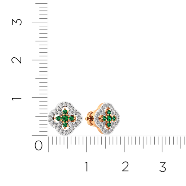 Серьги 3D20111.14K.R.ZZ Серьги 3D20111.14K.R.ZZ