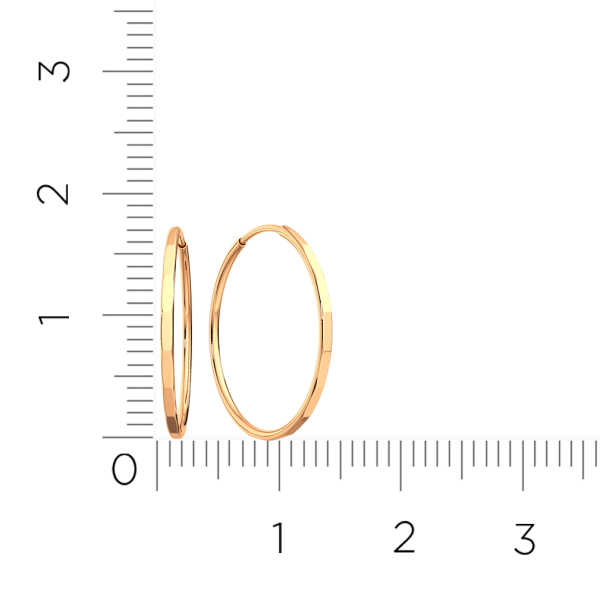 Серьги 371209/1.14K.R Серьги 371209/1.14K.R