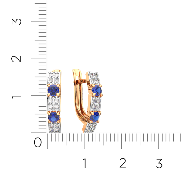 Серьги 3D10141.14K.R.ZZ