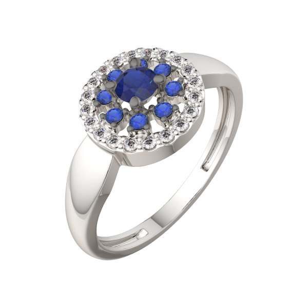 Кольцо 2D10255.14K.W.ZZ