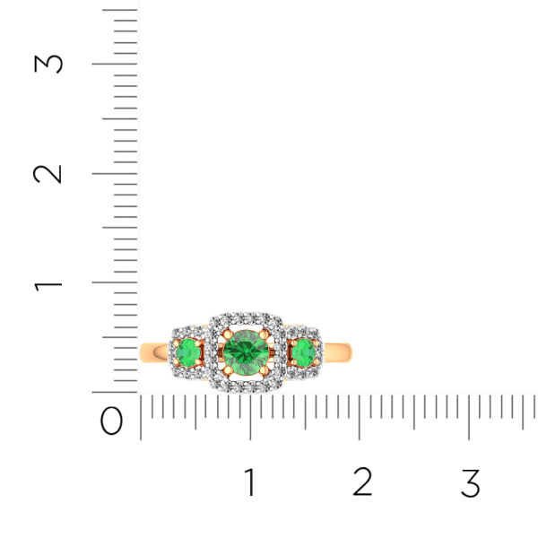 Кольцо 2D20228.14K.R.ZZ