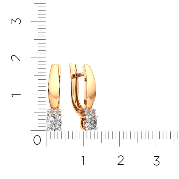 Серьги 3101612.14K.R.ZZ
