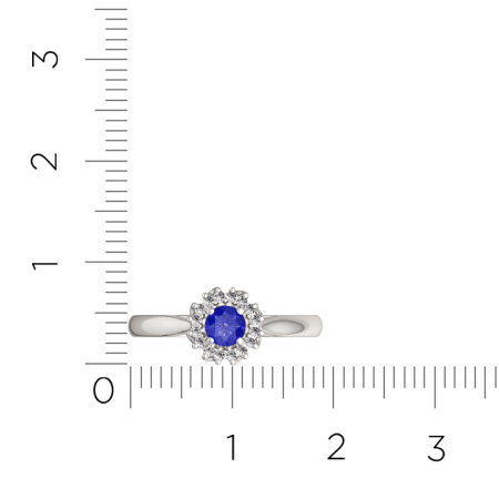 Кольцо 2D10143.14K.W.ZZ