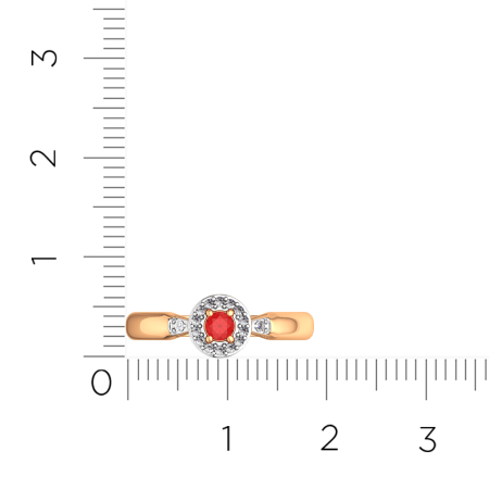 Кольцо 2D30154.14K.R.ZZ