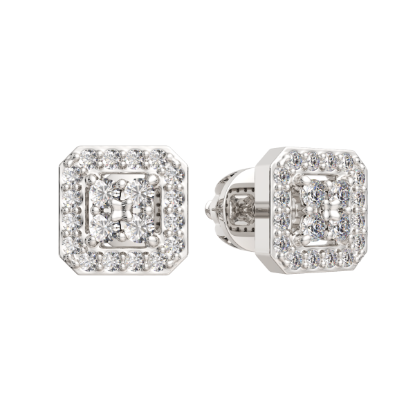 Серьги 3D00433.14K.W Серьги 3D00433.14K.W
