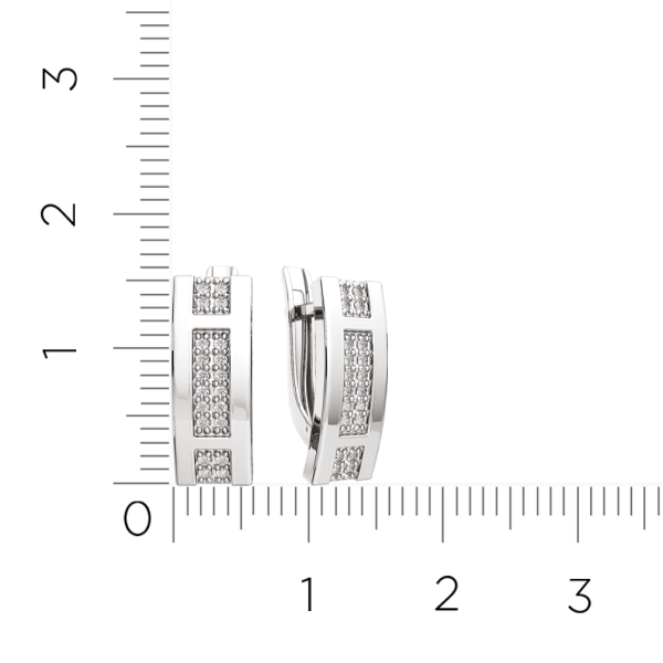 Серьги 3D00437.14K.W.ZZ Серьги 3D00437.14K.W.ZZ