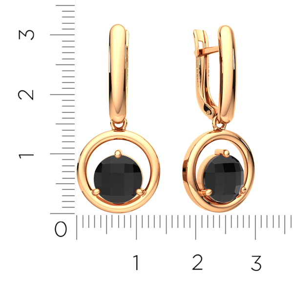 Серьги 3G9127.14K.R.ZZ