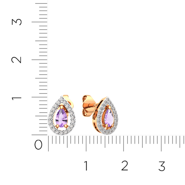 Серьги 3S60209.14K.R.ZZ Серьги 3S60209.14K.R.ZZ