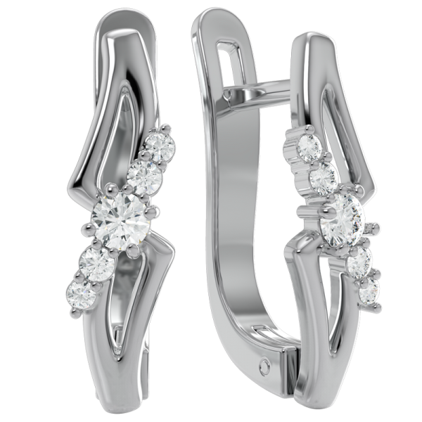 Серьги 310769.14K.W