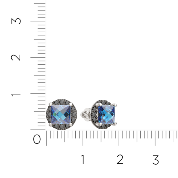 Серьги 3D4193.14K.W